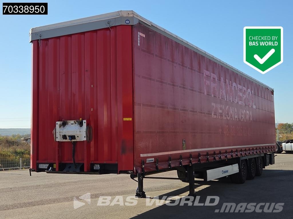 Krone SD MEGA Liftachse Lift+Hubdach Semi remorque à rideaux coulissants (PLSC)