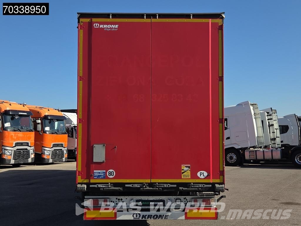 Krone SD MEGA Liftachse Lift+Hubdach TUV 08/27 Poluprikolice sa ciradom