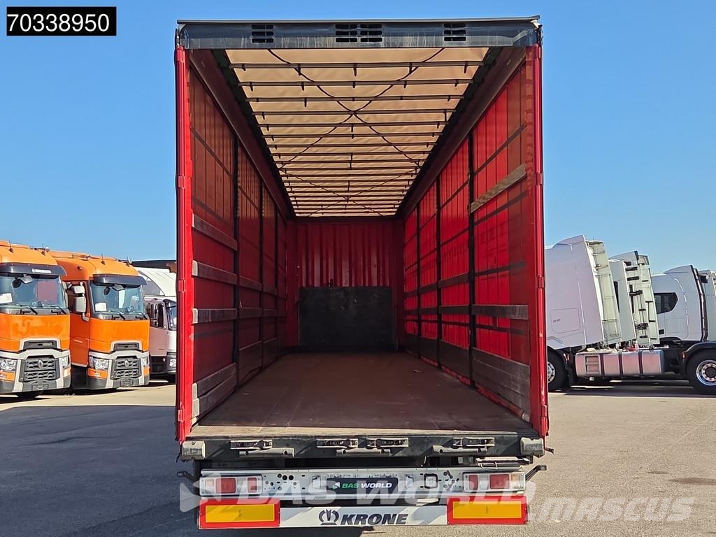 Krone SD MEGA Liftachse Lift+Hubdach Semi remorque à rideaux coulissants (PLSC)