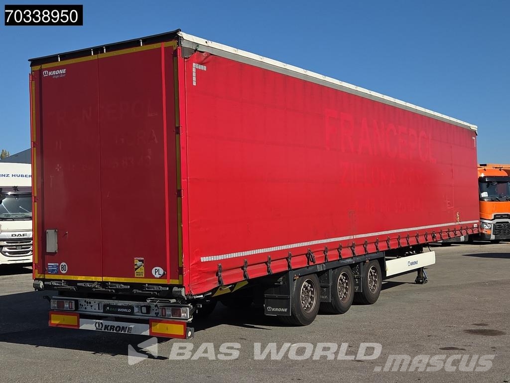 Krone SD MEGA Liftachse Lift+Hubdach Semi remorque à rideaux coulissants (PLSC)