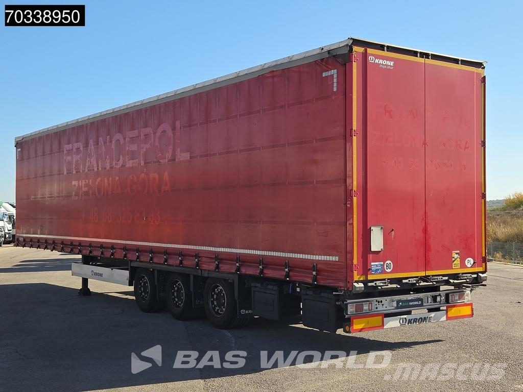 Krone SD MEGA Liftachse Lift+Hubdach TUV 08/27 Poluprikolice sa ciradom