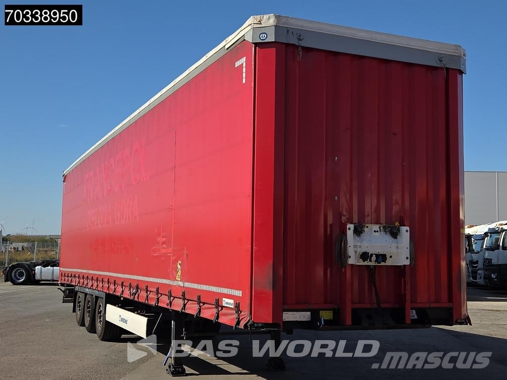 Krone SD MEGA Liftachse Lift+Hubdach Semi remorque à rideaux coulissants (PLSC)