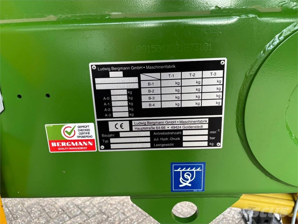 Bergmann GTW210 Atrelados auto-carregadores