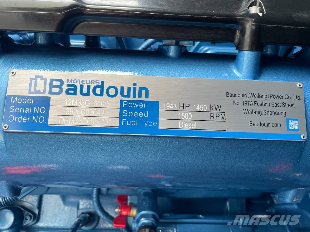 Baudouin 12M33G1650/5 - 1650 kVA generator - DPX-19884 مولدات ديزل