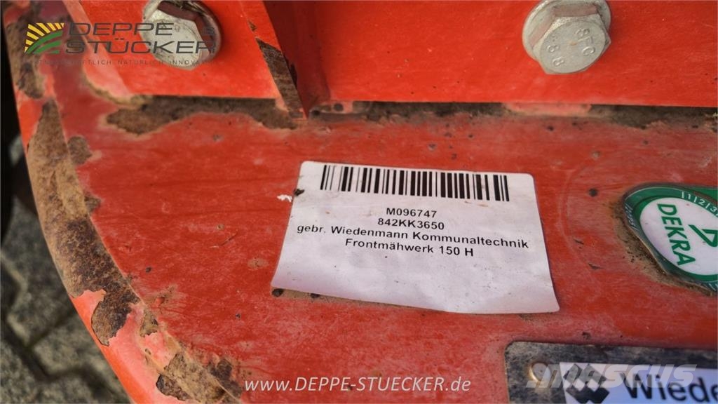 Wiedenmann Frontmähwerk 150 H Kmetijstvo - drugo