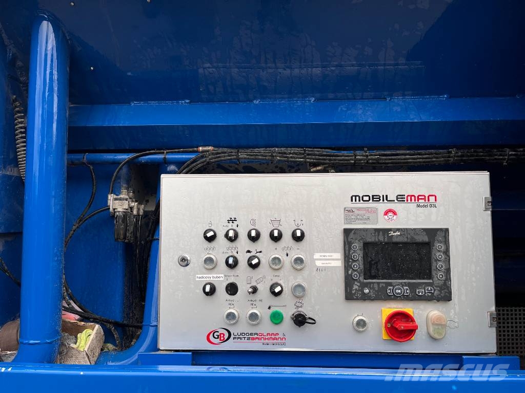 GB machines mobileman D3L Бетононасоси
