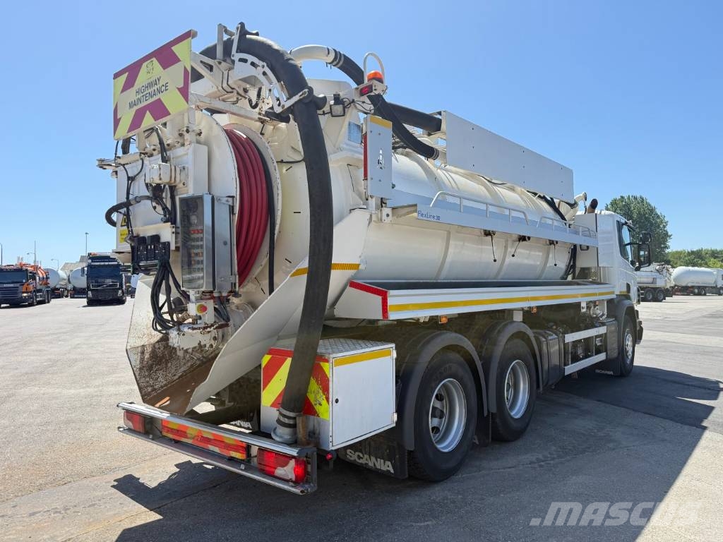 Scania P360 6x4 Hvidtved Larsen Flexline 312 Euro 6 Camiones aspiradores/combi