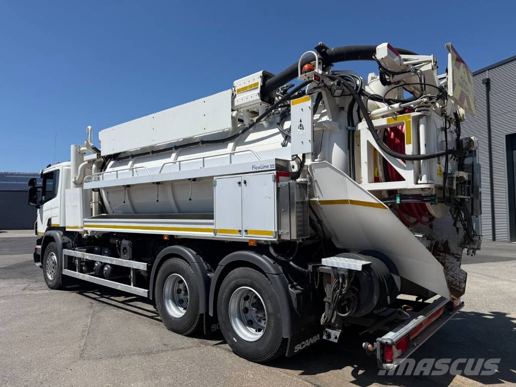 Scania P360 6x4 Hvidtved Larsen Flexline 312 Euro 6 Camiones aspiradores/combi