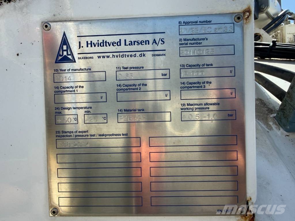 Scania P360 6x4 Hvidtved Larsen Flexline 312 Euro 6 Camiones aspiradores/combi