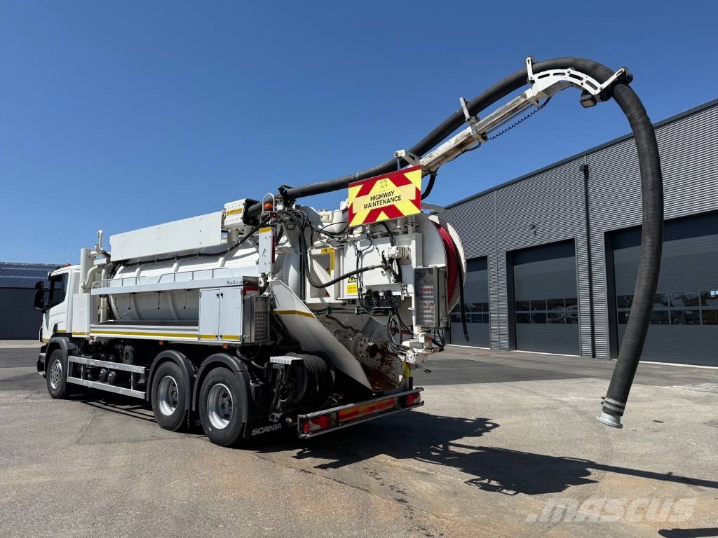 Scania P360 6x4 Hvidtved Larsen Flexline 312 Euro 6 Camiones aspiradores/combi