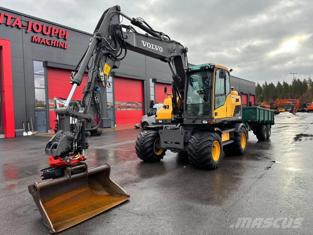 Volvo EW 140 D / Rototilt, Kärry, Rasvari, Lämmitin Bageri točkaši