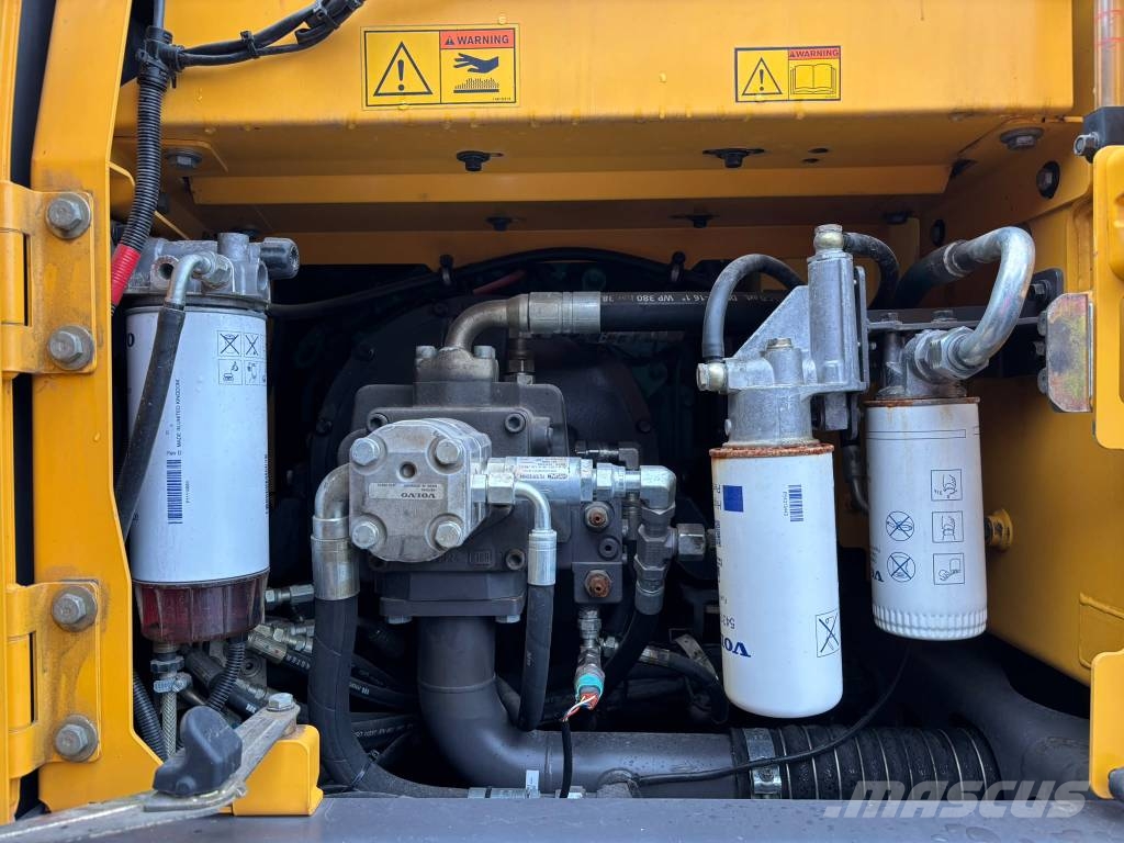 Volvo EW 140 D / Rototilt, Kärry, Rasvari, Lämmitin Bageri točkaši