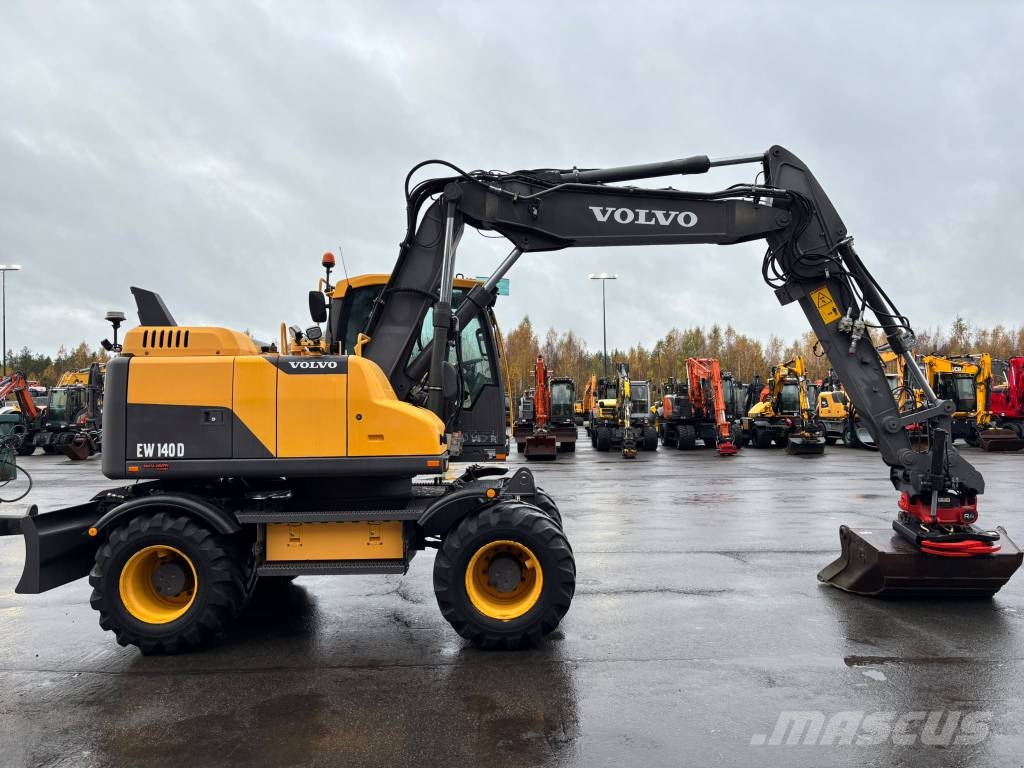 Volvo EW 140 D / Rototilt, Kärry, Rasvari, Lämmitin Bageri točkaši