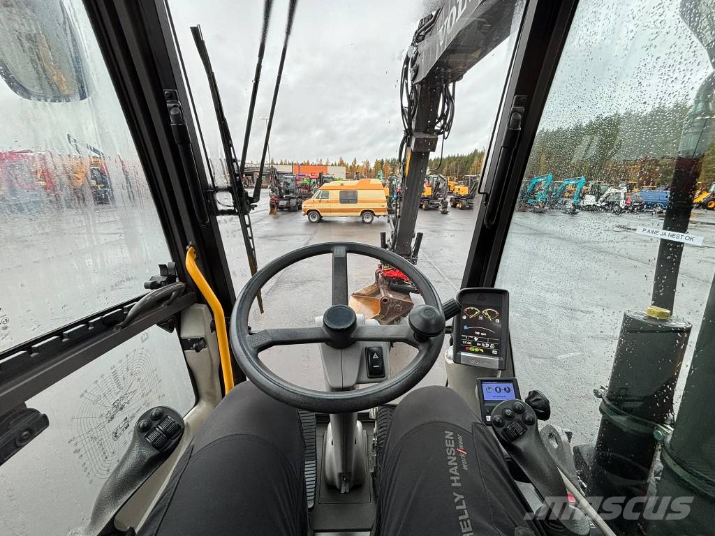 Volvo EW 140 D / Rototilt, Kärry, Rasvari, Lämmitin Bageri točkaši