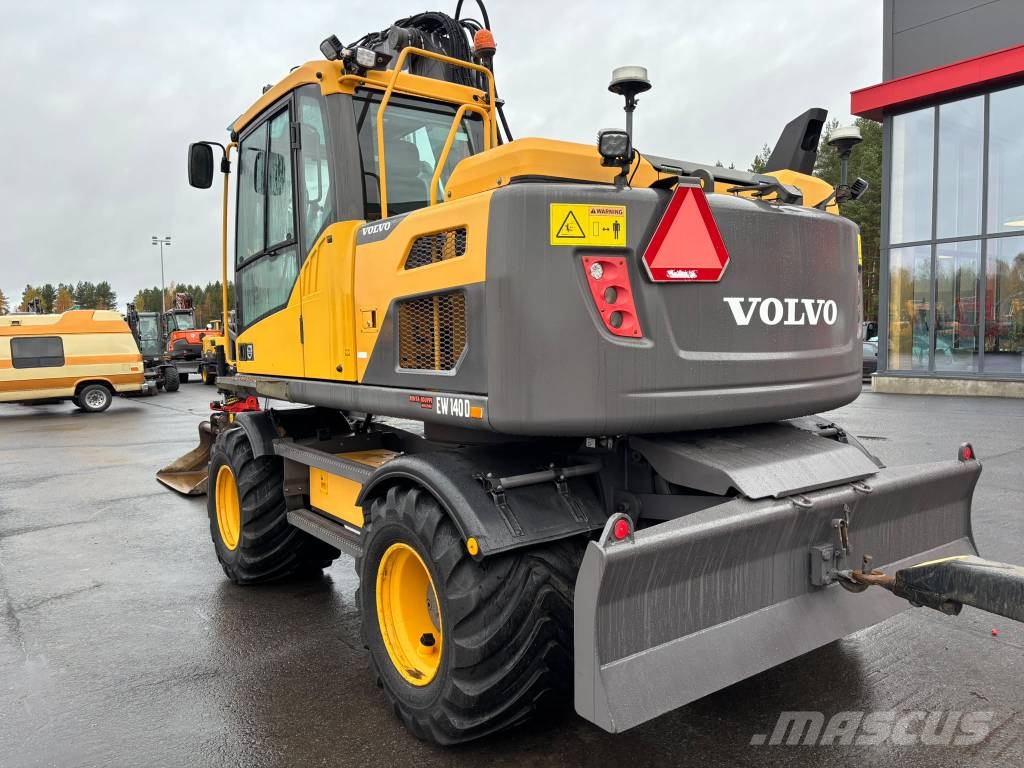 Volvo EW 140 D / Rototilt, Kärry, Rasvari, Lämmitin Bageri točkaši