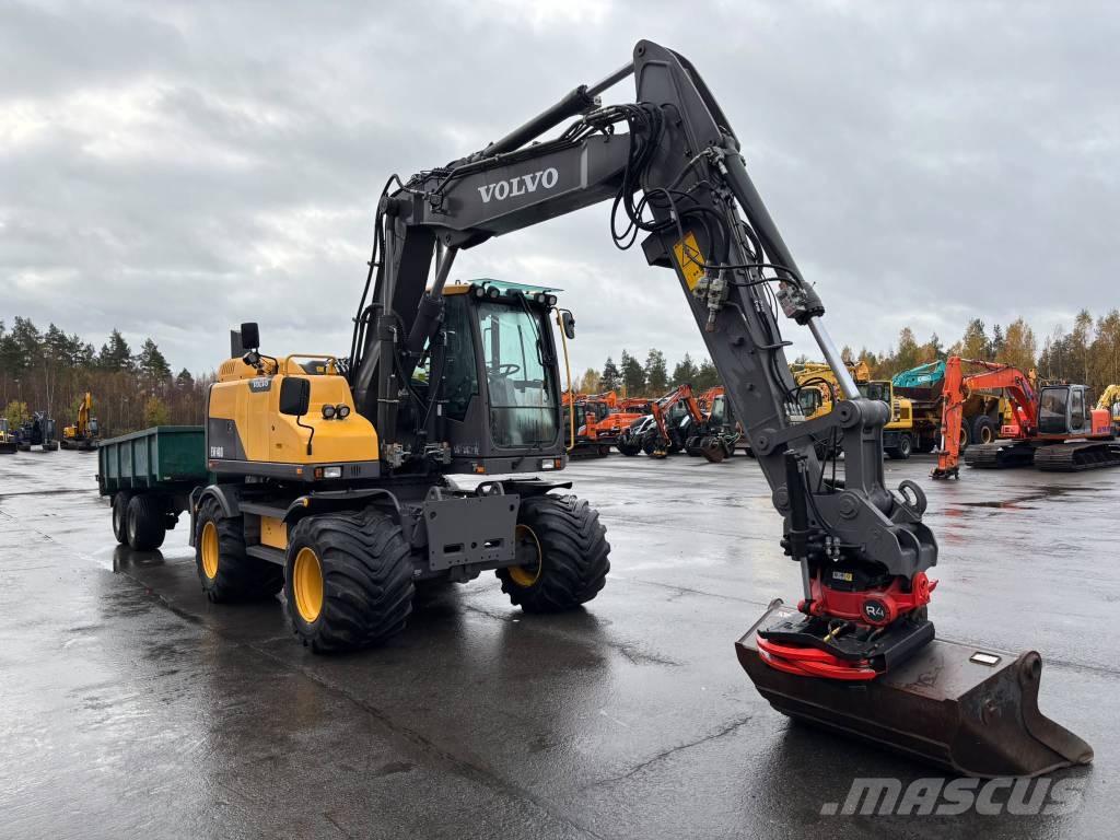Volvo EW 140 D / Rototilt, Kärry, Rasvari, Lämmitin Bageri točkaši
