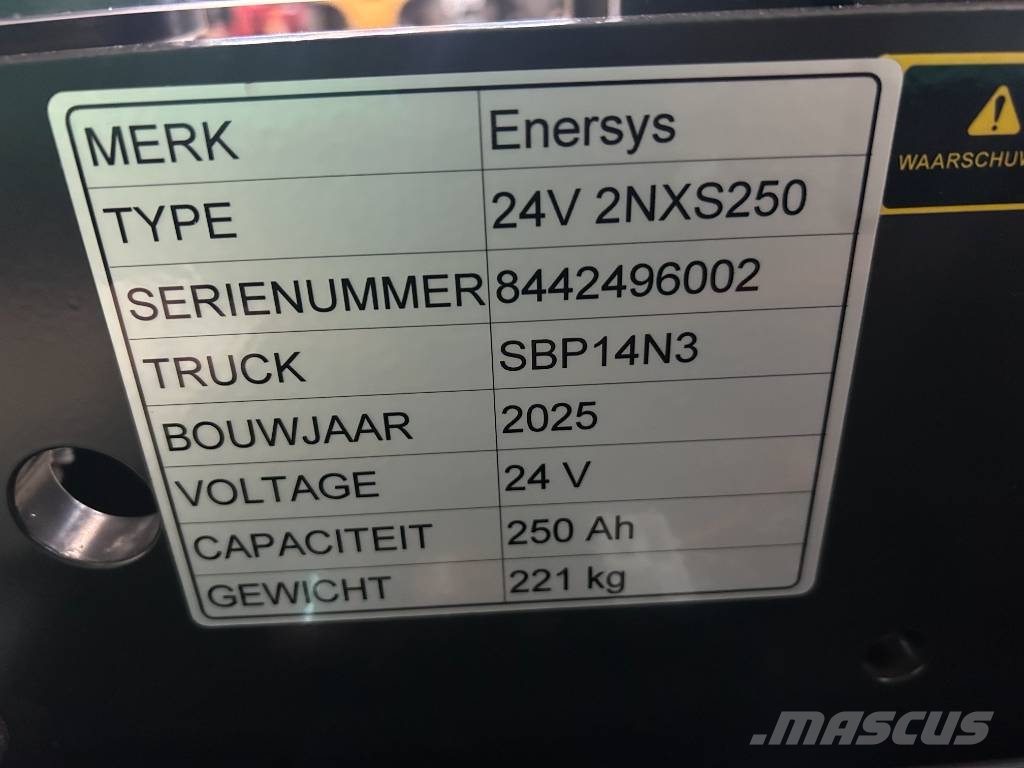 Mitsubishi SBP 14 N3 Pedestrian stackers