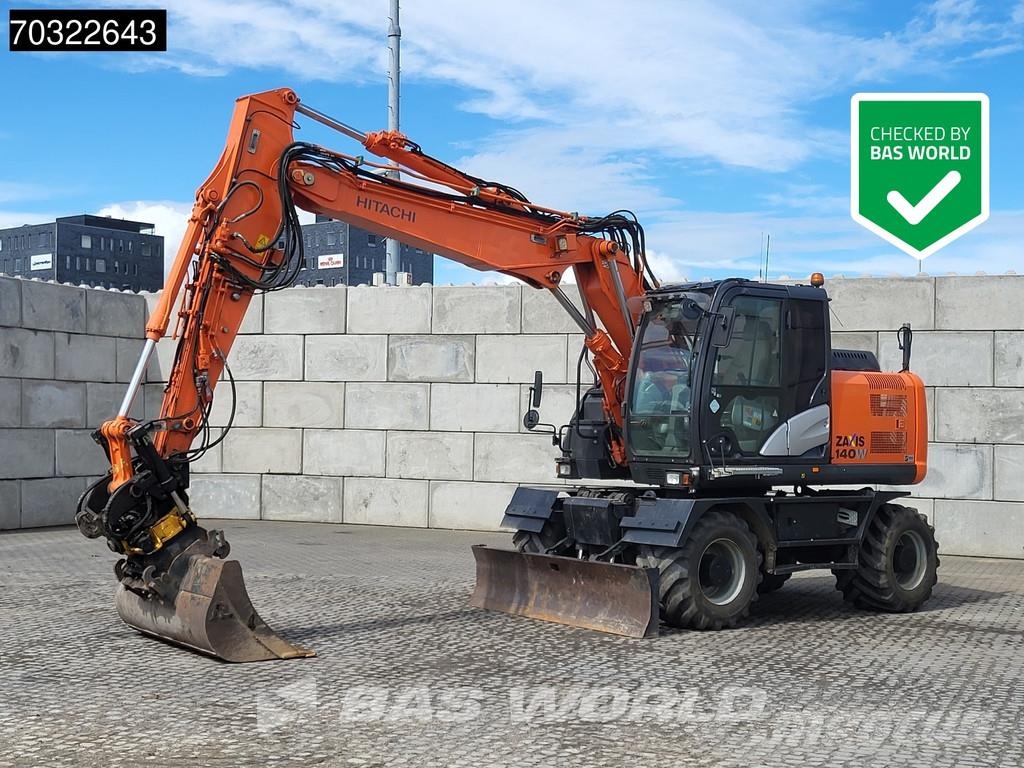 Hitachi ZX140W -5B, 2016, Veghel, Netherlands - Used wheeled