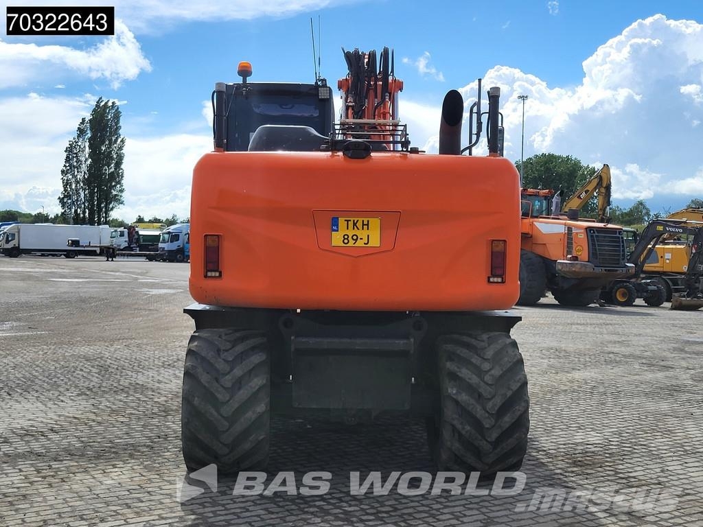 Hitachi ZX140W -5B, 2016, Veghel, Netherlands - Used wheeled