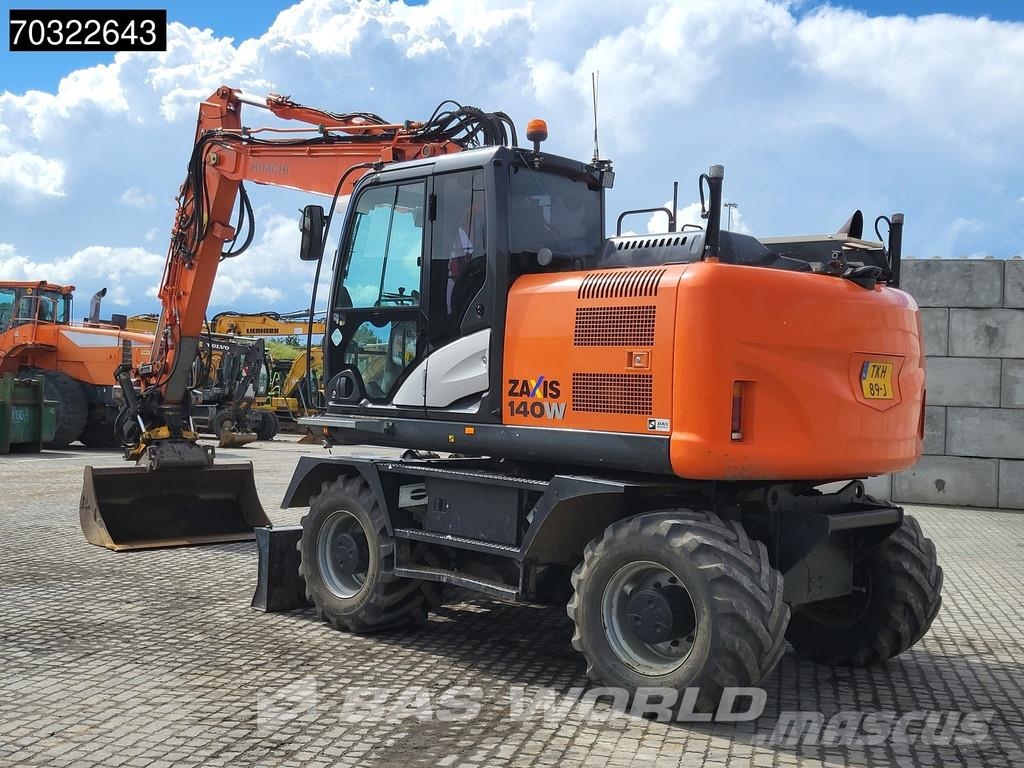 Hitachi ZX140W -5B, 2016, Veghel, Netherlands - Used wheeled