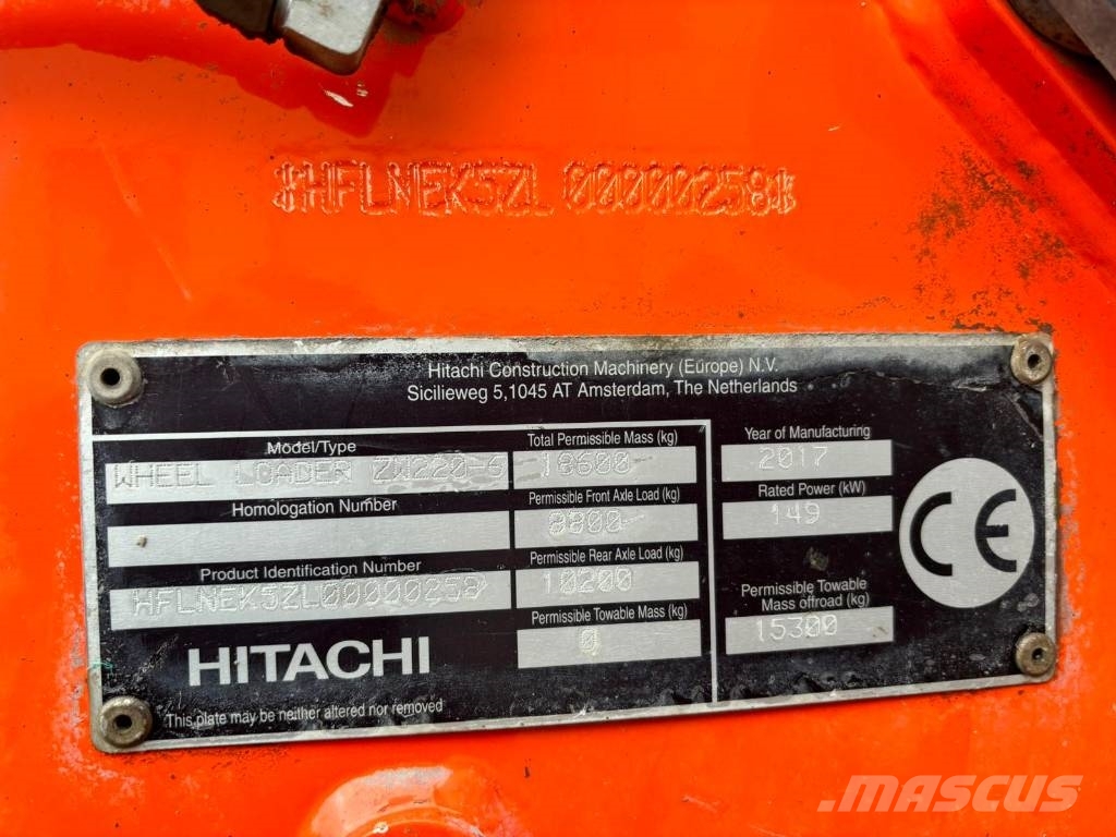 Hitachi ZW 220-6 Radlader