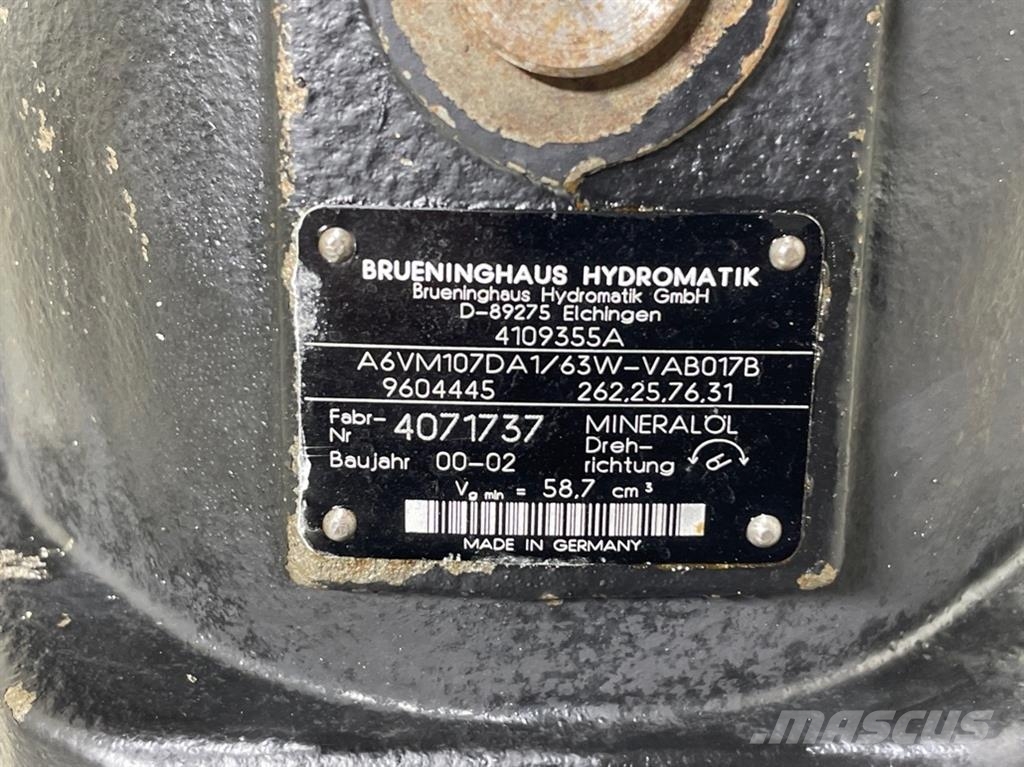 Ahlmann AZ14-4109355A-Rexroth A6VM107DA1/63W-Drive motor Hydraulik