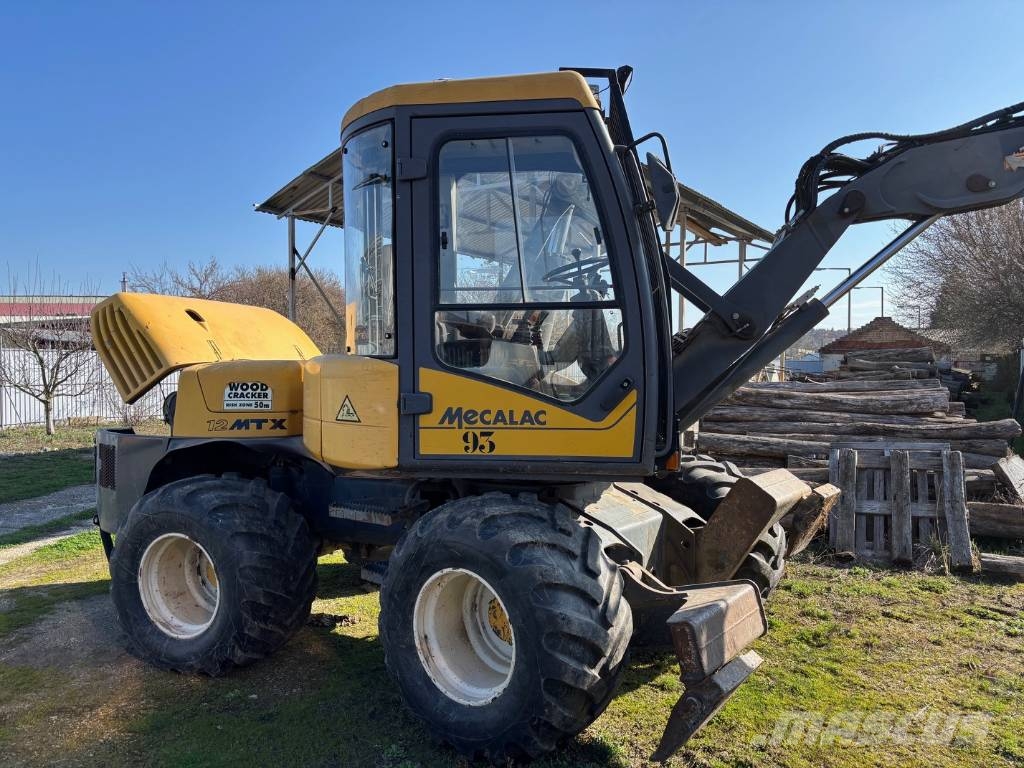 Mecalac 12 MTX Εκσκαφείς με τροχούς - λάστιχα
