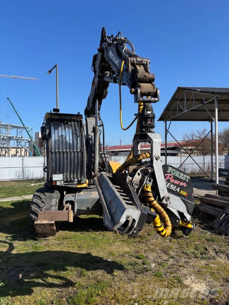 Mecalac 12 MTX Εκσκαφείς με τροχούς - λάστιχα