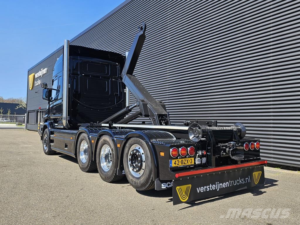Scania T580 8x4*4 / TORPEDO / HOOKLIFT / ABROLKIPPER Abrollkipper