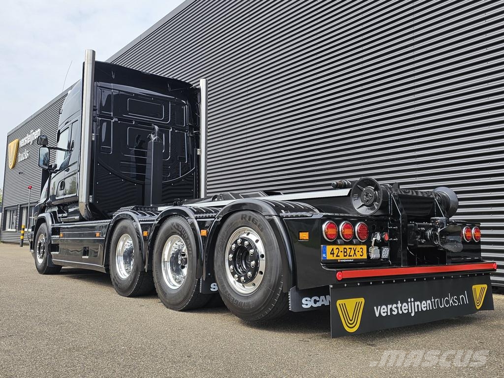 Scania T580 8x4*4 / TORPEDO / HOOKLIFT / ABROLKIPPER Abrollkipper