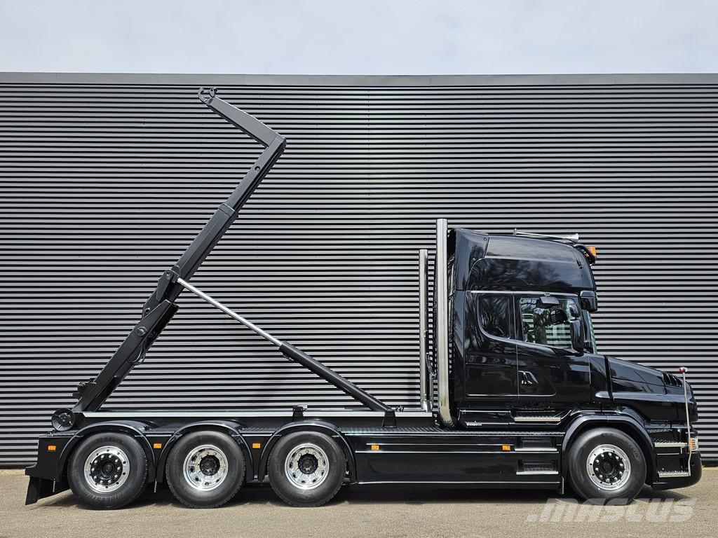 Scania T580 8x4*4 / TORPEDO / HOOKLIFT / ABROLKIPPER Abrollkipper