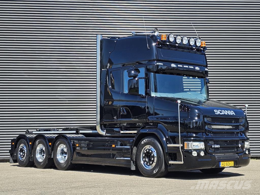 Scania T580 8x4*4 / TORPEDO / HOOKLIFT / ABROLKIPPER Abrollkipper