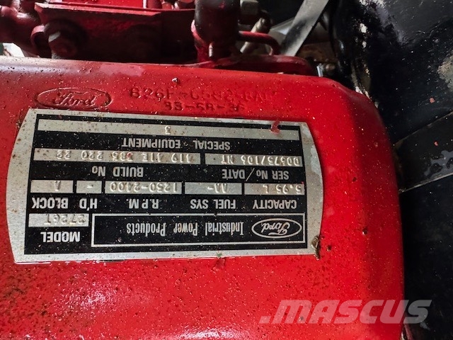 Bauer Power Pack/Water Pump to suit Pile Driver, Ford En Hydraulische Heihamers
