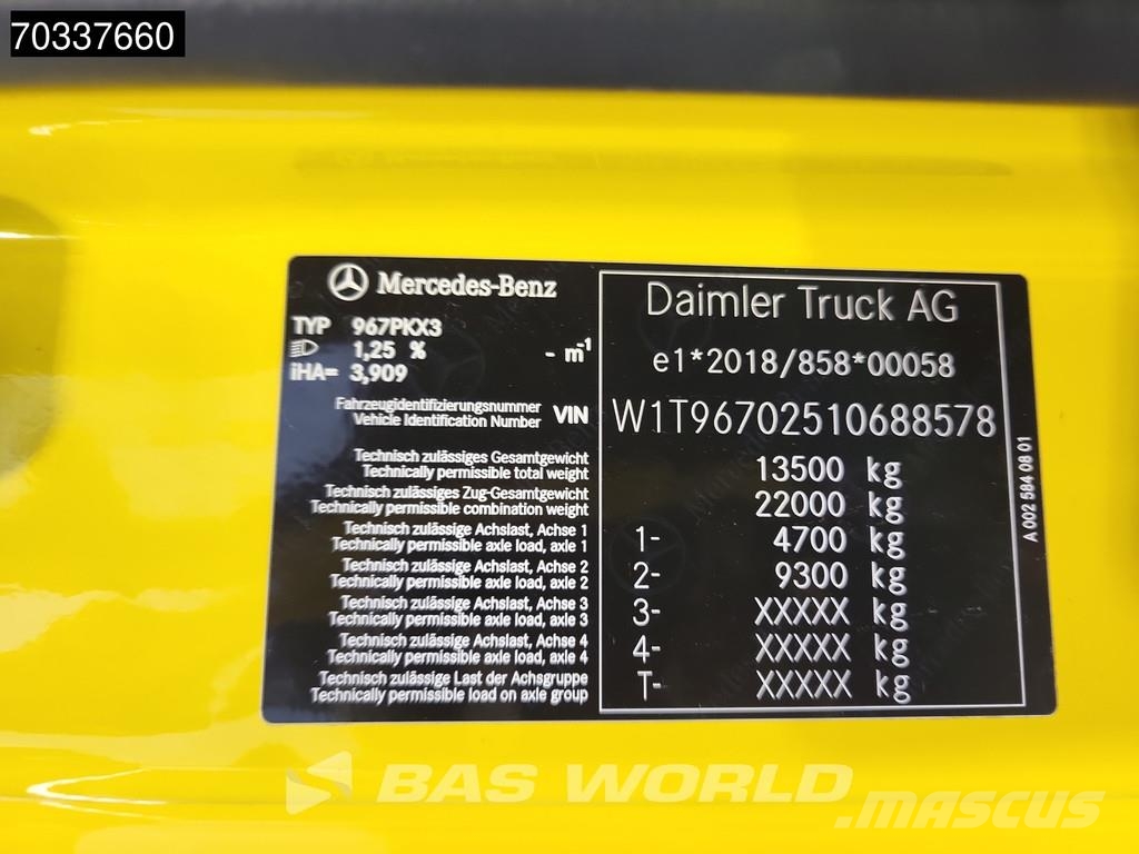 Mercedes-Benz Atego 1323 4X2 NL-truck Jige Simplex 5T Abschleppw Oprijwagen