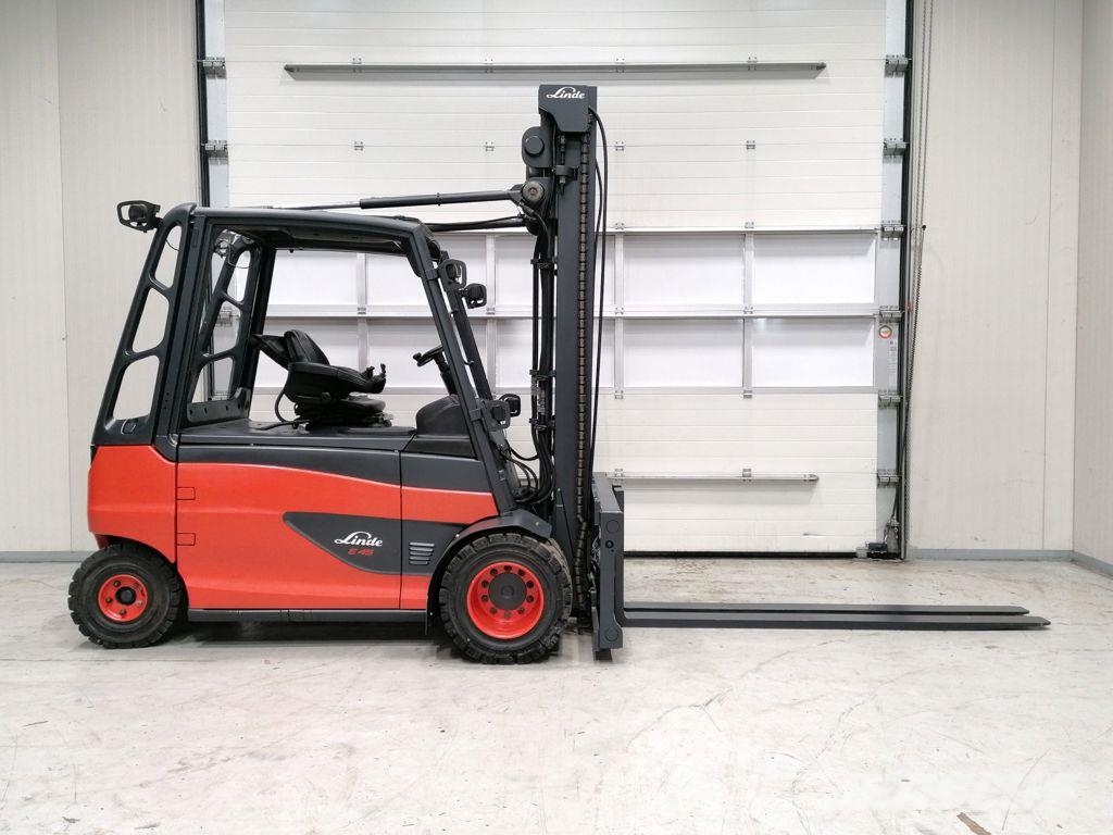 Linde E45HL/01-600 El gaffeltrucks