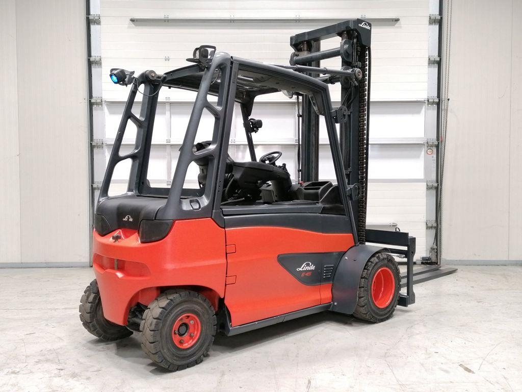 Linde E45HL/01-600 El gaffeltrucks
