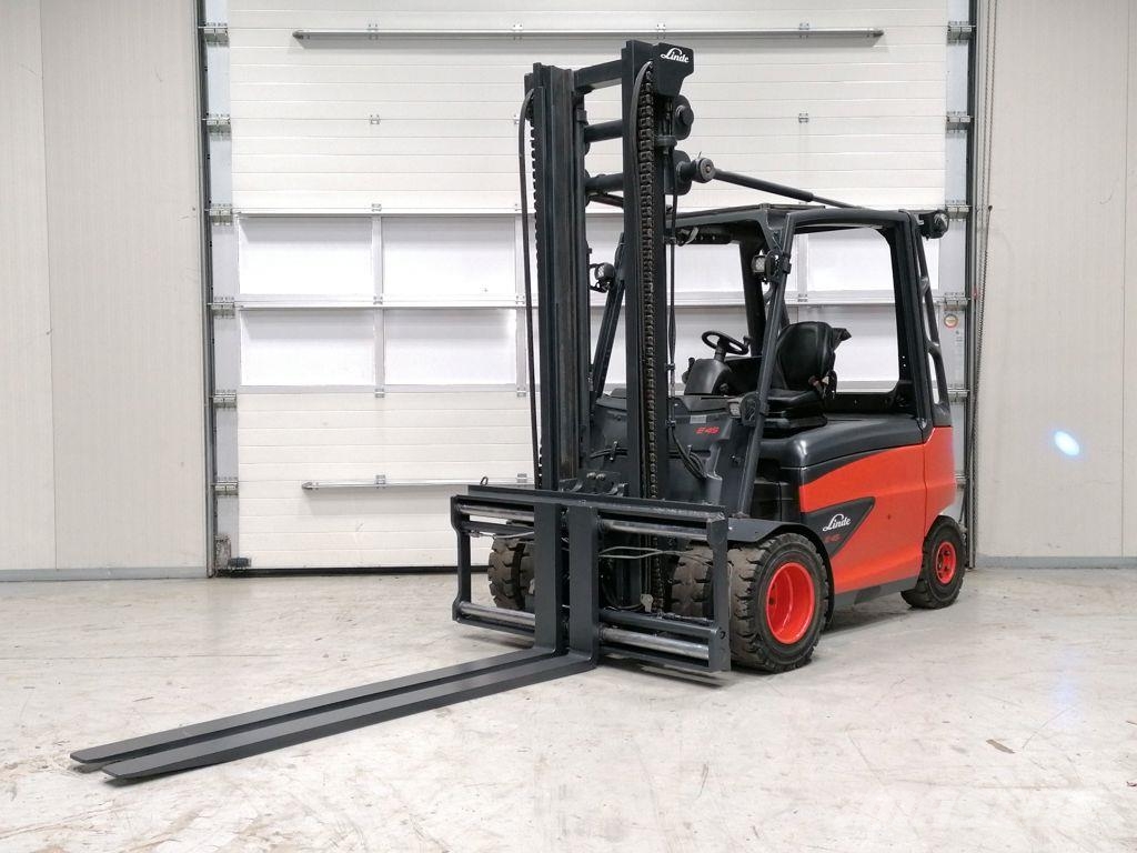 Linde E45HL/01-600 El gaffeltrucks