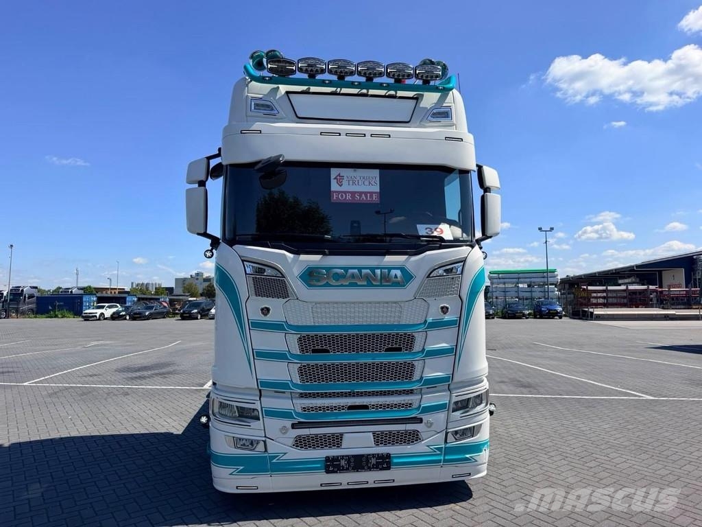 Scania S590 full air, Retarder, Stand airco Sadulveokid