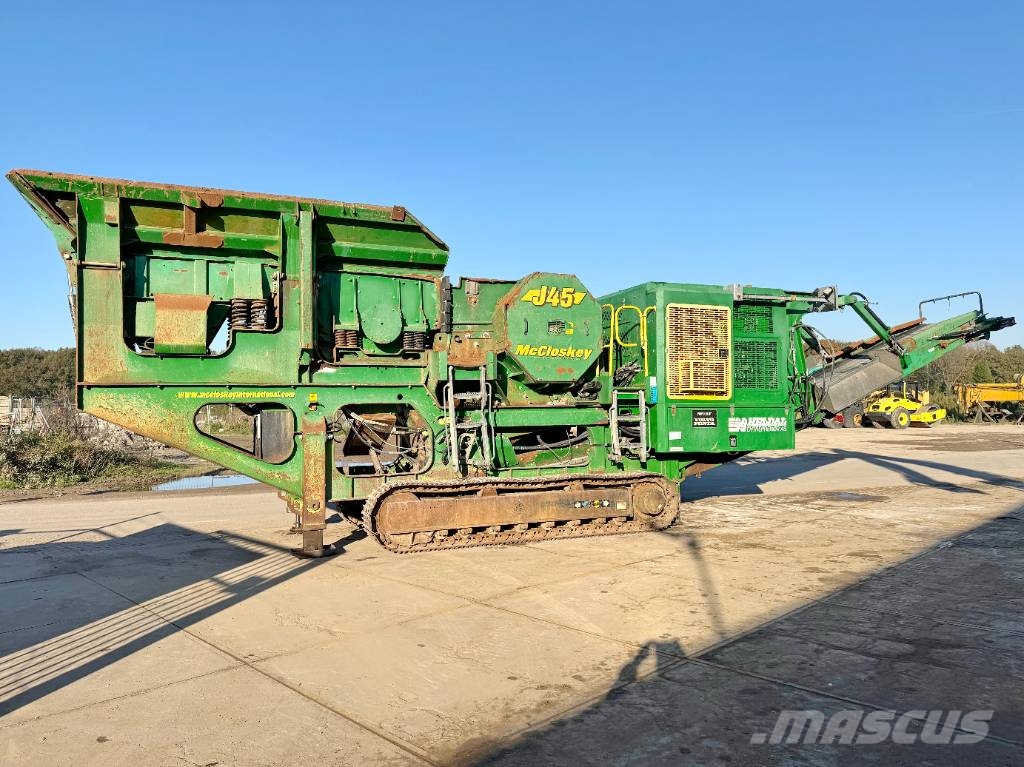 McCloskey J45 JAW Crusher / CE Certified 破碎机