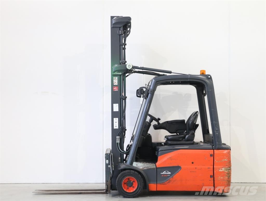 Linde E20L/386-02 电动叉车