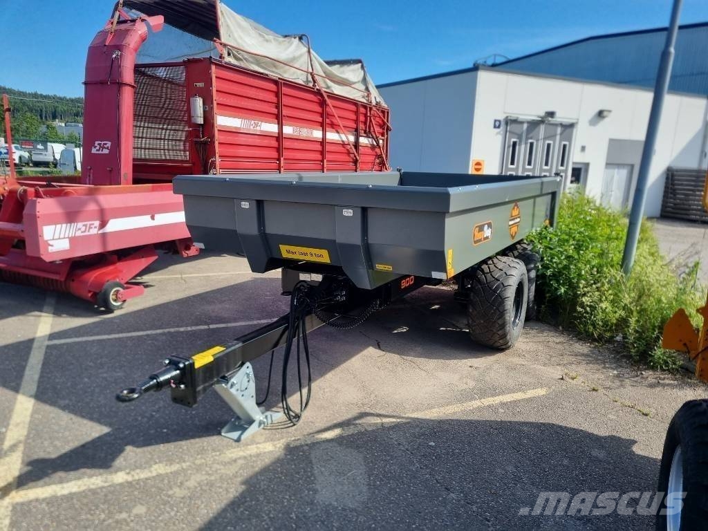 Palmse Trailer Entreprenaddumper 9 Ton Kiper prikolice
