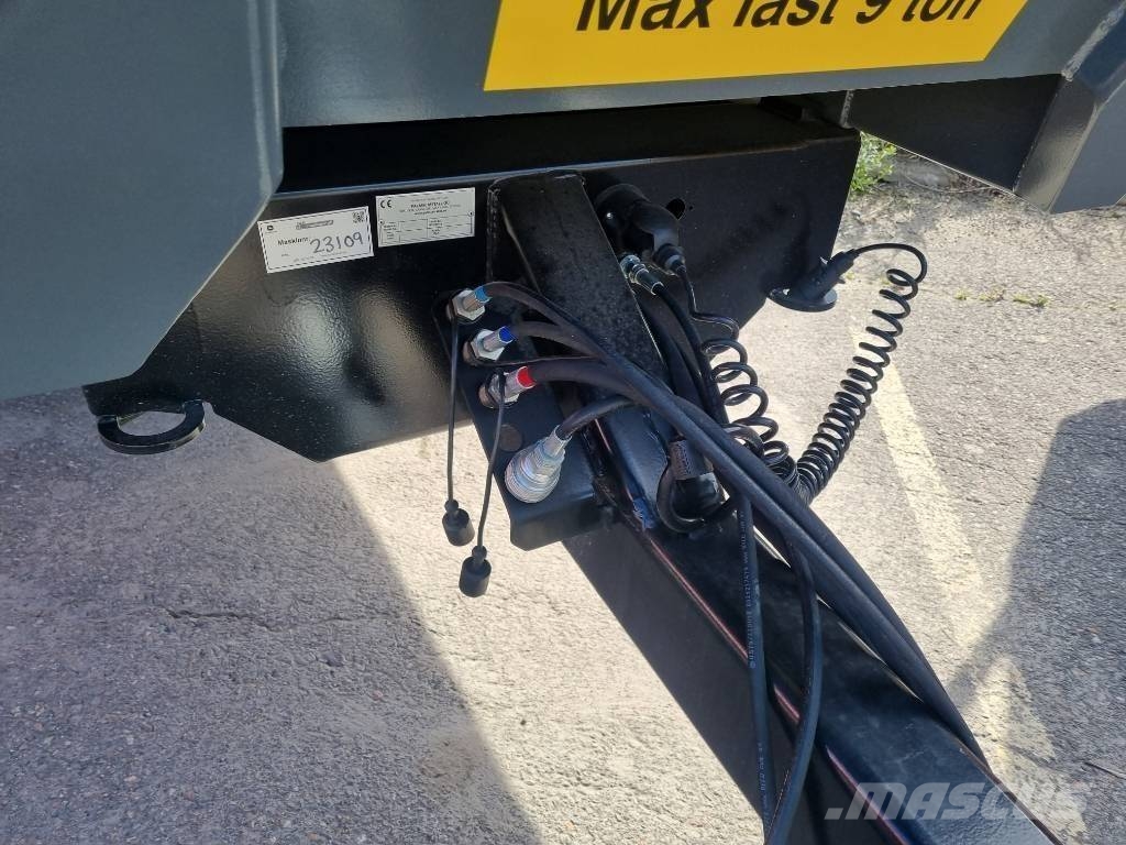 Palmse Trailer Trailer Entreprenaddumper 9 Ton Dump trailers