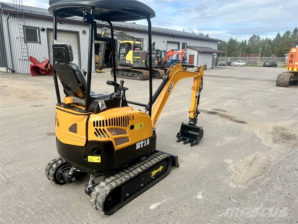 JPC HT 18 KATOS KUIN UUSI Mini rýpadla < 7t