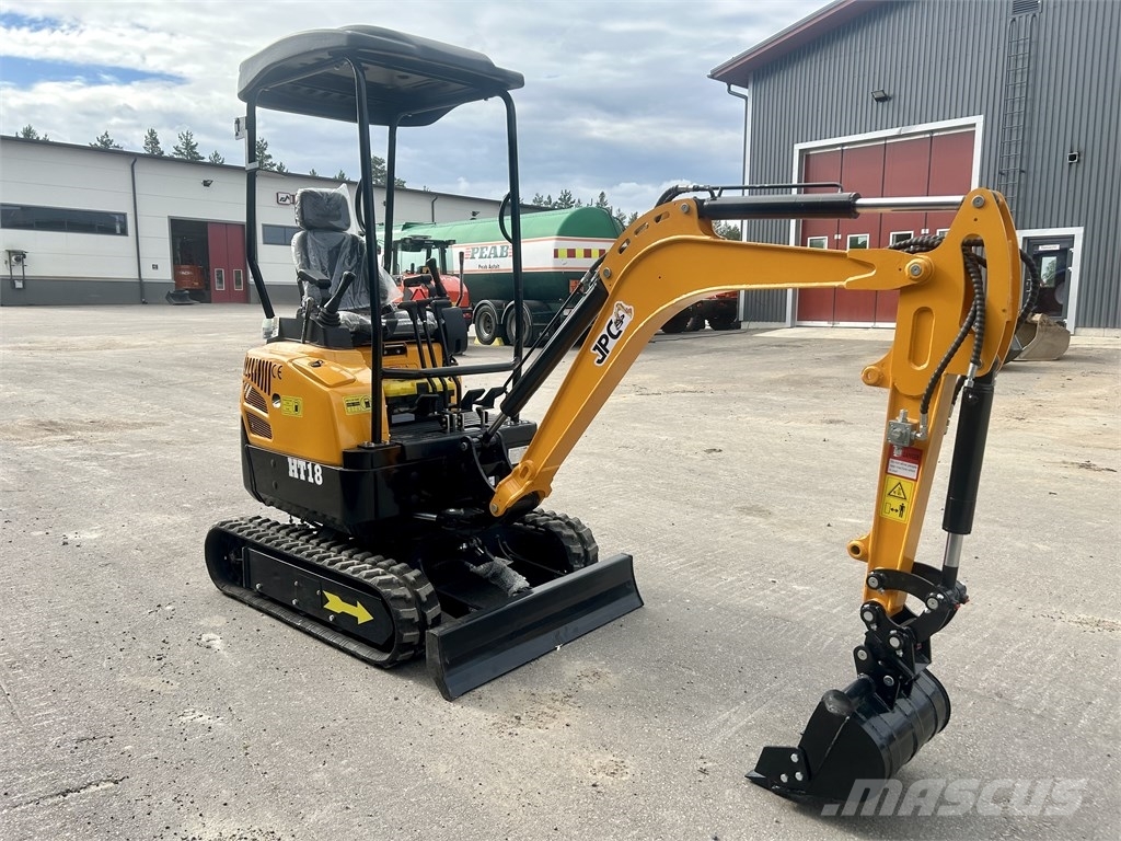 JPC HT 18 KATOS KUIN UUSI Mini rýpadla < 7t