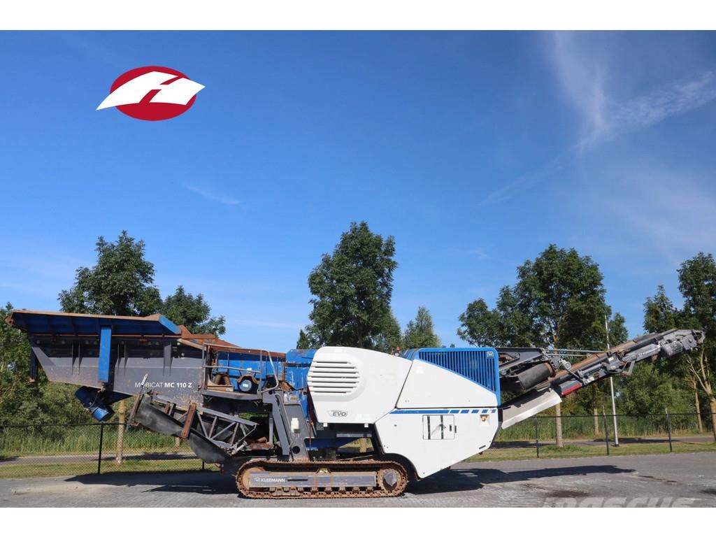 Kleemann MC110 Z EVO | HOPPER EXTENTIONS | MAGNET Mobile knusere