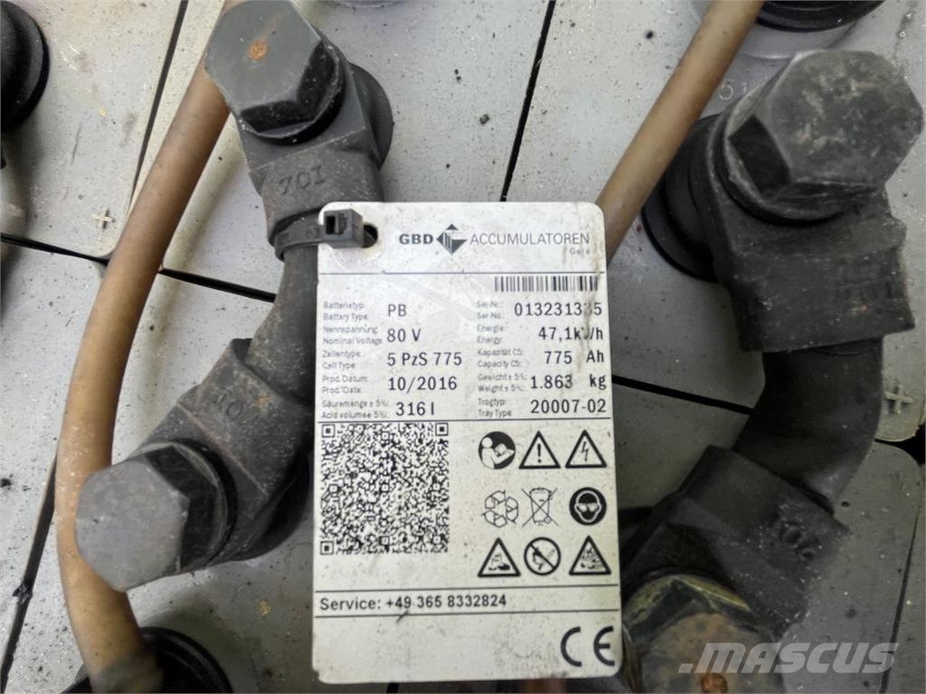 Linde E45 Elmotviktstruckar