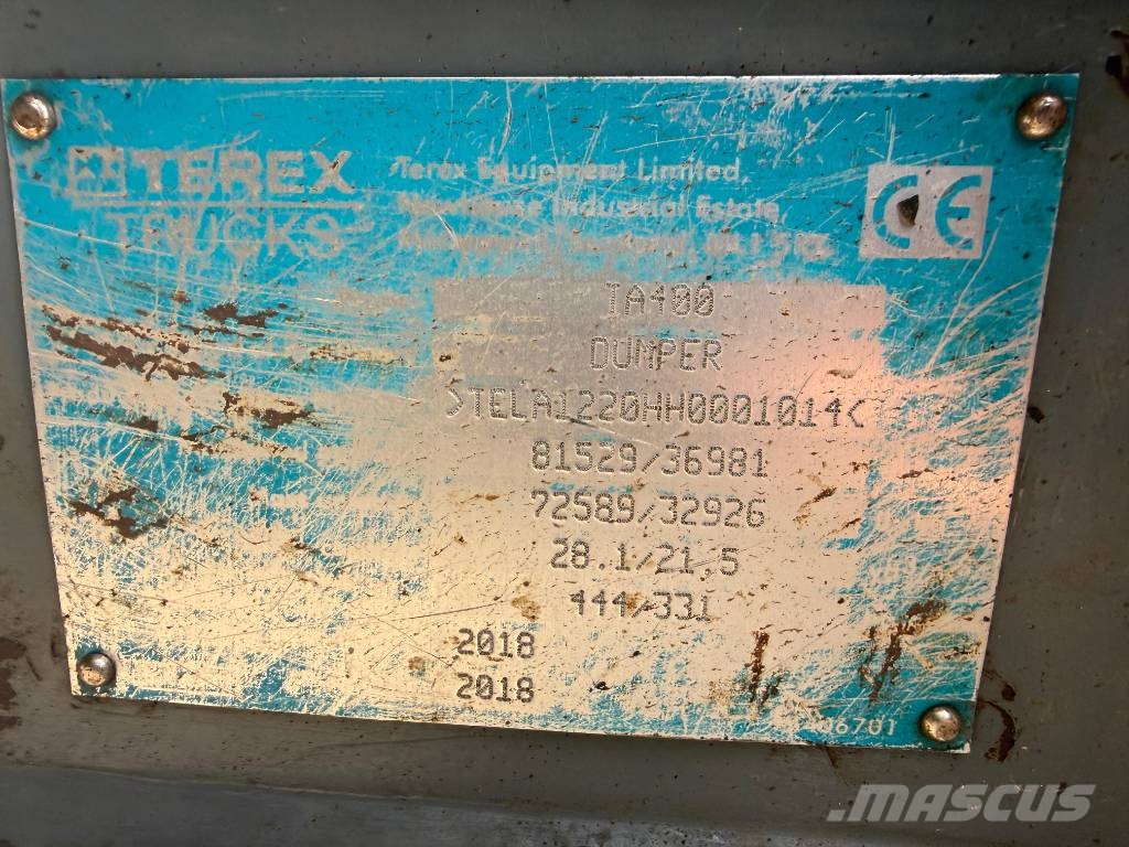 Terex TA 400 Dumper - Knickgelenk