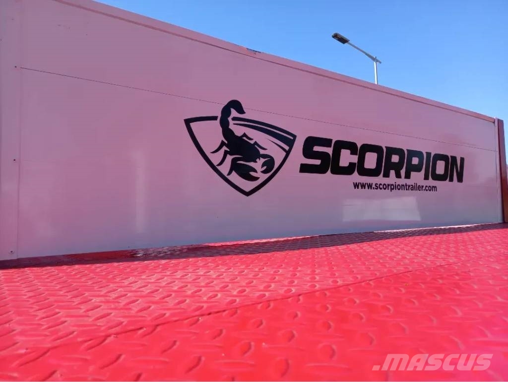  SCORPION 4 osie TRAX płaska Poluprikolice labudice
