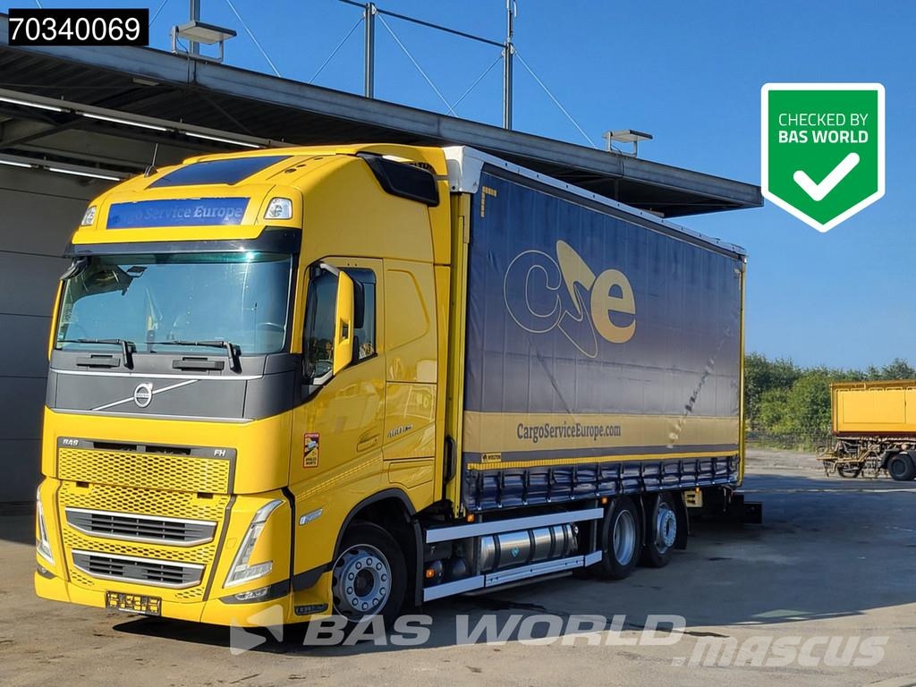 Volvo FH 460 6X2 LNG Engine Curtainsider Sliding roof I- Schuifzeilopbouw