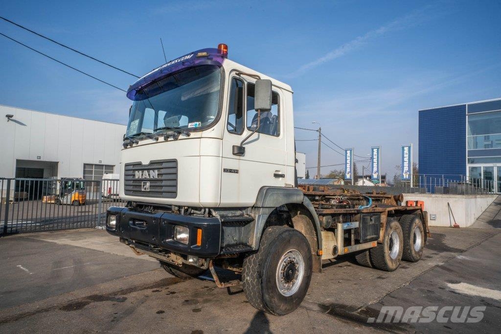 MAN FE 33.414 BB 6x6 Hook lift trucks